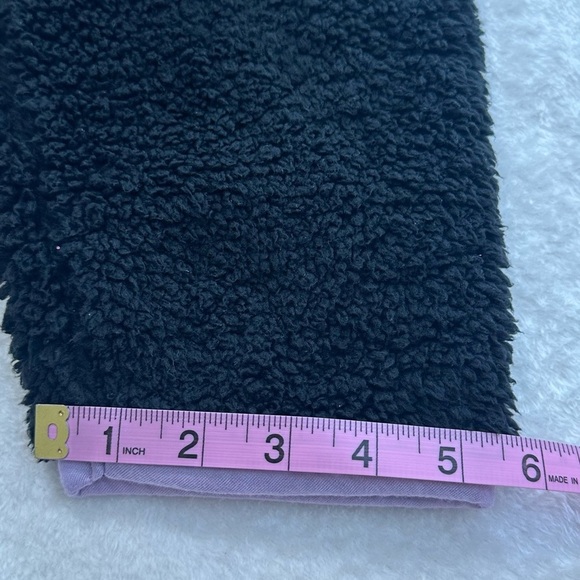 Koolaburra by Ugg Cozy Sherpa 1/4 Zip Pullover Black in Size XL - Picture 5 of 15